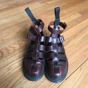 Dr. Martens Geraldo in Brown Charro Leather UK 4